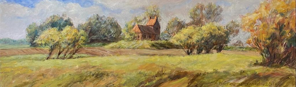 Zicht op Oostum, o_a_p, 122x37cm.jpeg